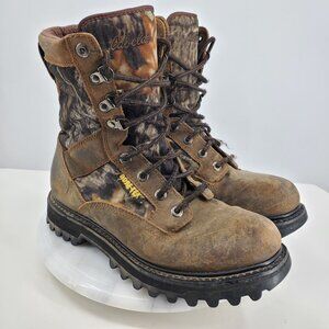Cabela's Gore Tex Men's Camouflage Lace Up Winter Outdoors Hunting Boots 8.5 D